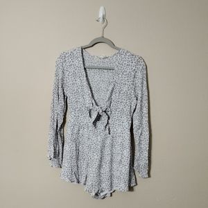 Altar'd State Animal Print Romper Size S